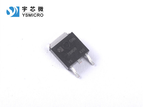 78M08 三端稳压IC 固定正向电压稳定器