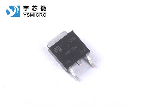 三端双向可控硅 YBT204 TO-252 代替JST04