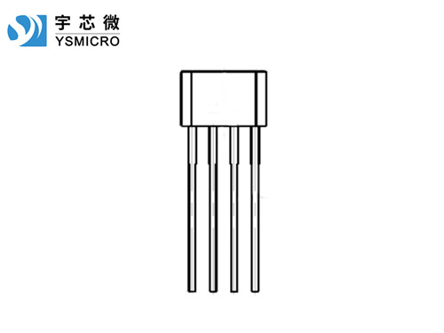 霍尔IC LC276 TO-94 霍尔感应及输出驱动与一体的双极集成电路